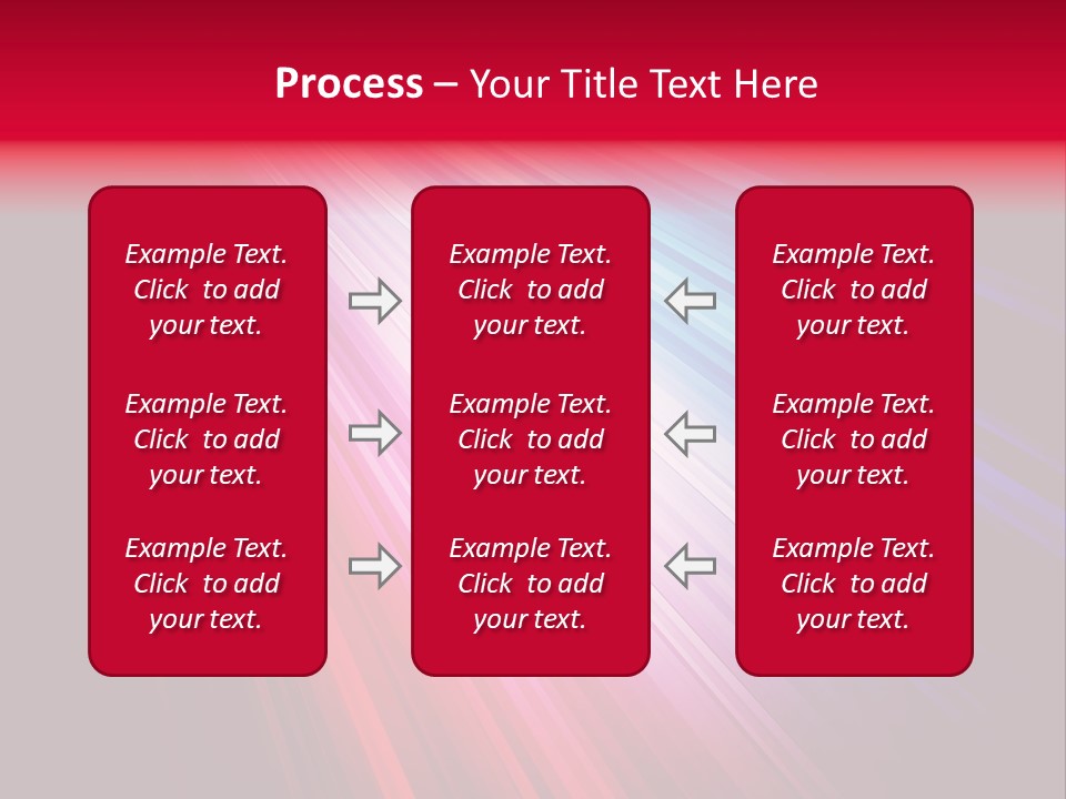 Surface Cyan Stripe PowerPoint Template
