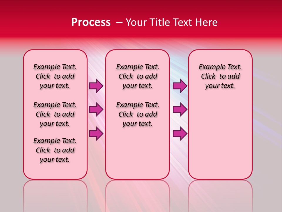 Surface Cyan Stripe PowerPoint Template