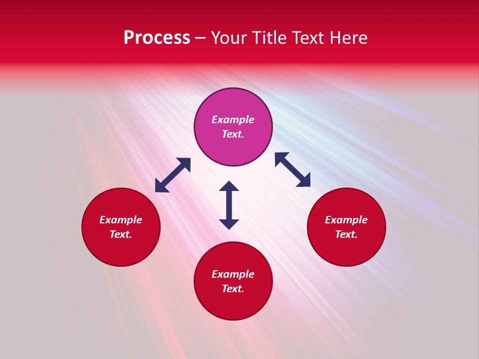 Surface Cyan Stripe PowerPoint Template