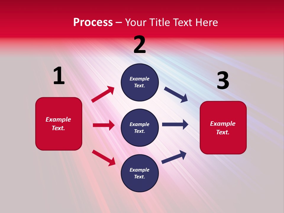 Surface Cyan Stripe PowerPoint Template