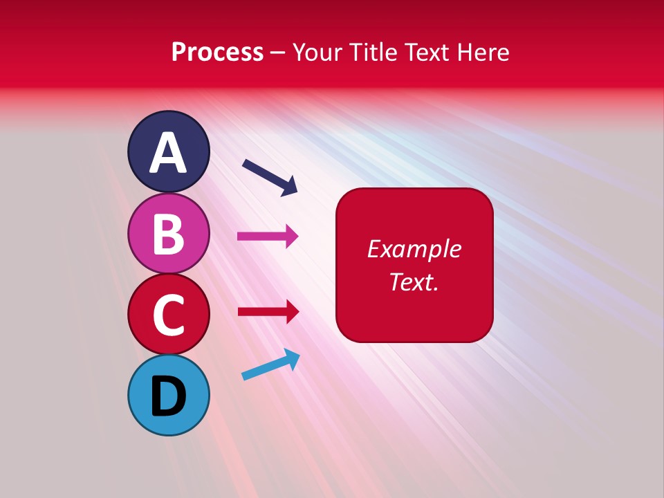 Surface Cyan Stripe PowerPoint Template