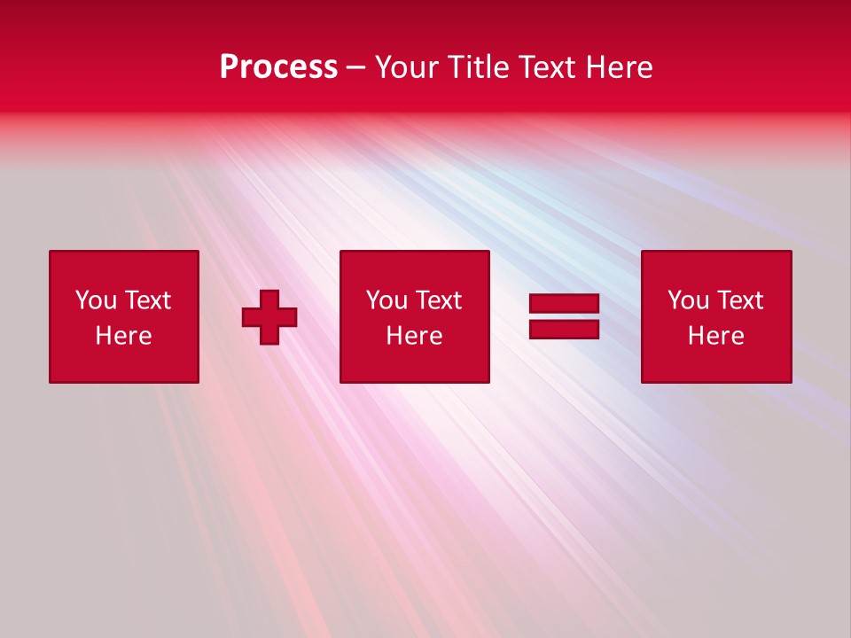 Surface Cyan Stripe PowerPoint Template