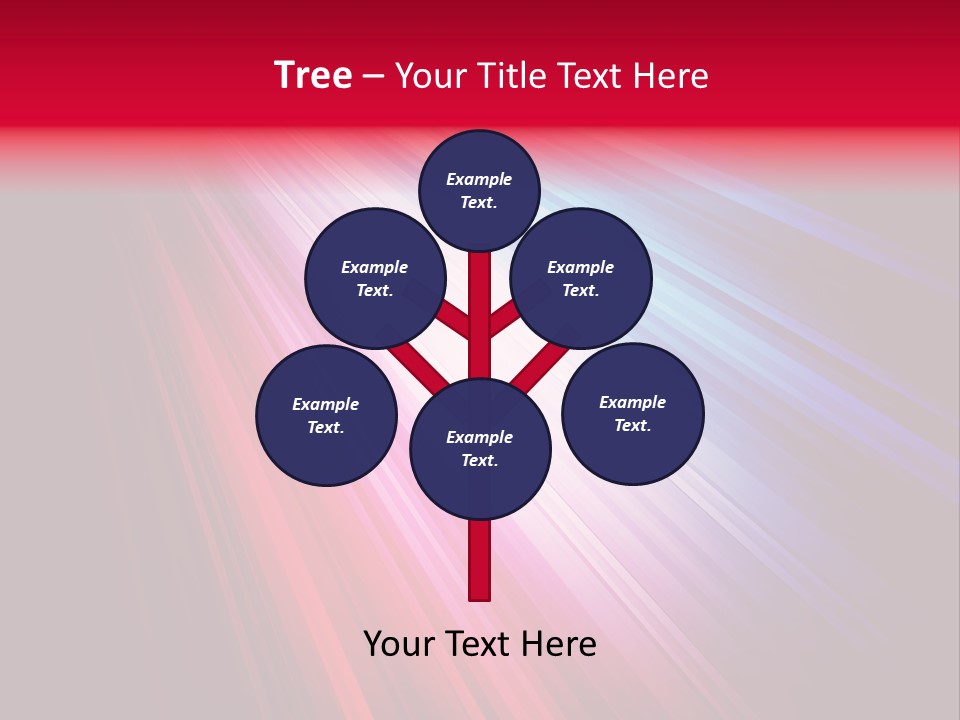 Surface Cyan Stripe PowerPoint Template