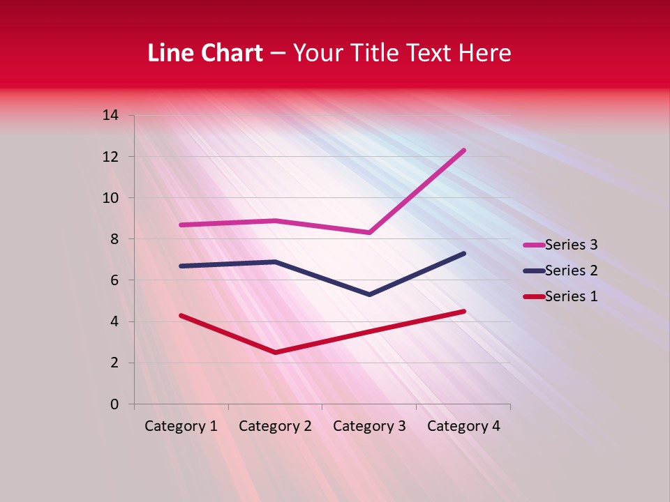 Surface Cyan Stripe PowerPoint Template