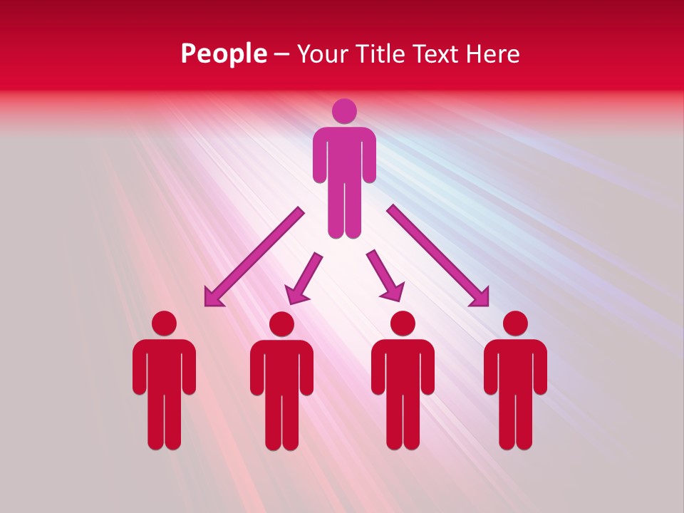 Surface Cyan Stripe PowerPoint Template