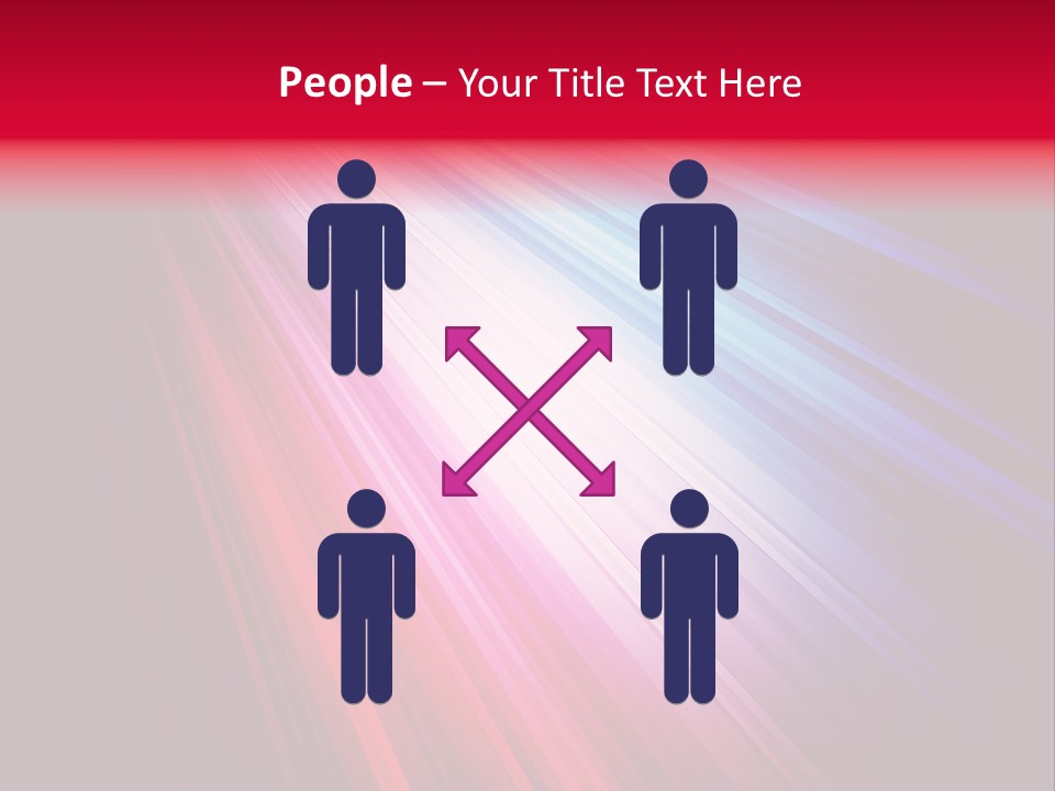 Surface Cyan Stripe PowerPoint Template