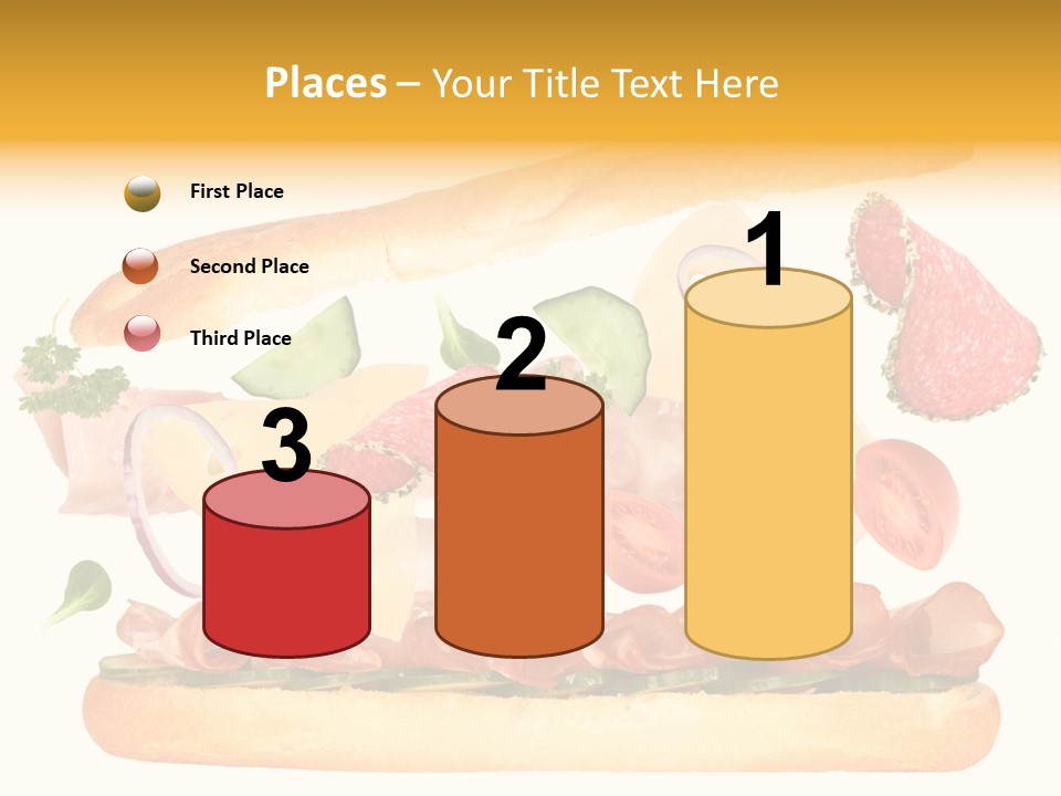 Cucumber Bread Gourmet PowerPoint Template