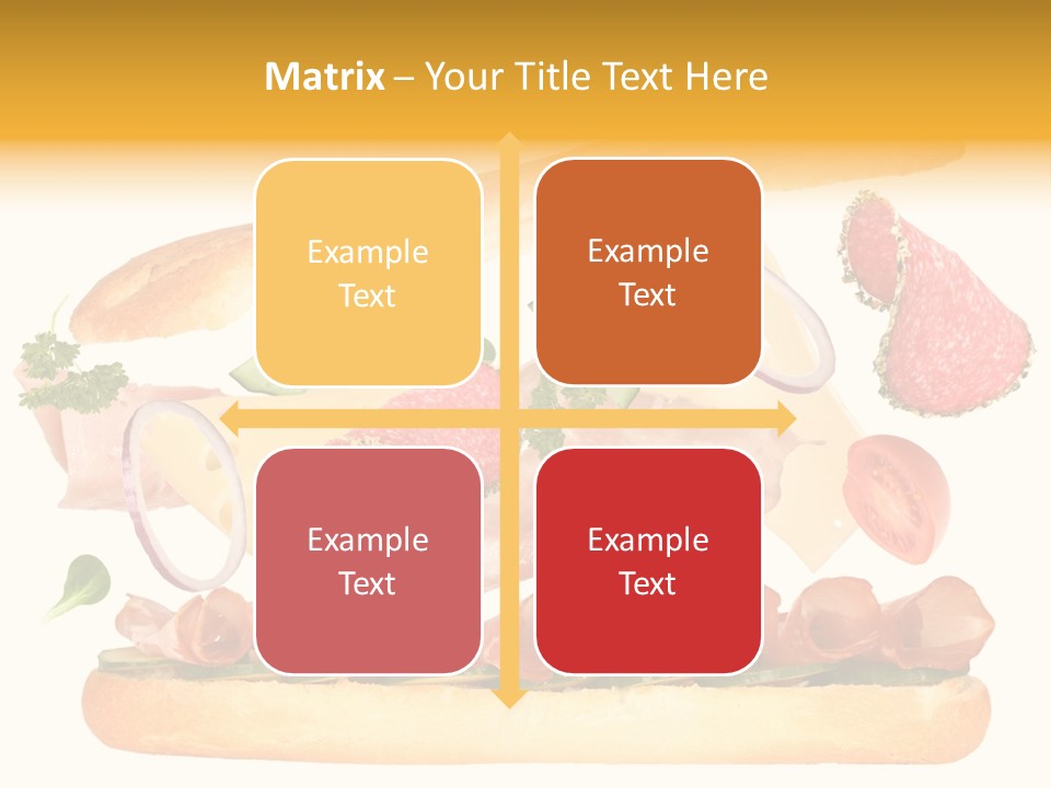 Cucumber Bread Gourmet PowerPoint Template