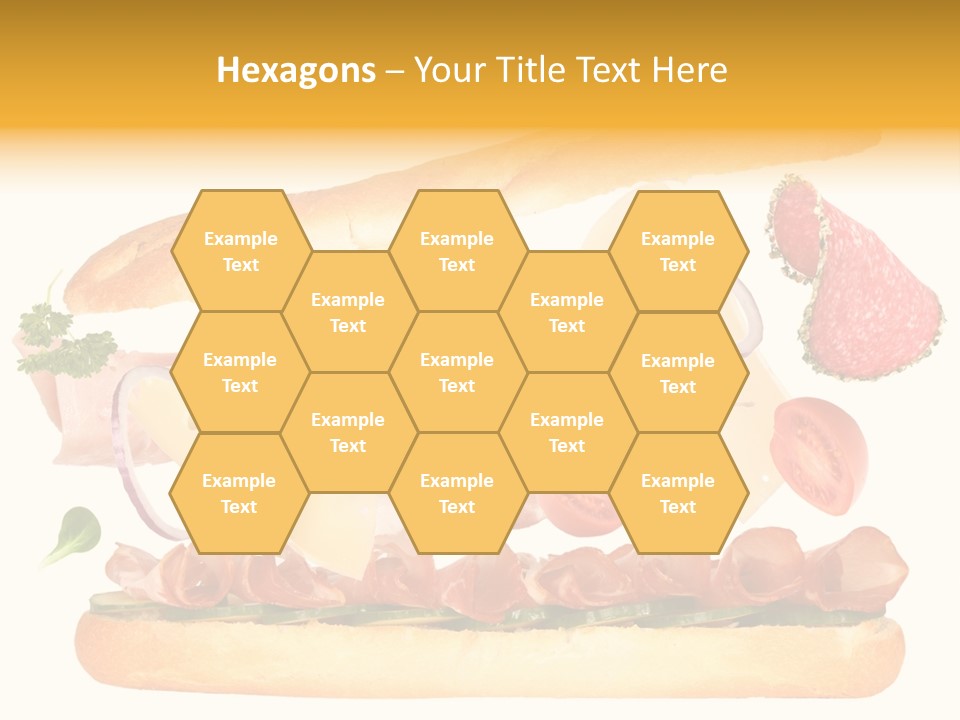 Cucumber Bread Gourmet PowerPoint Template