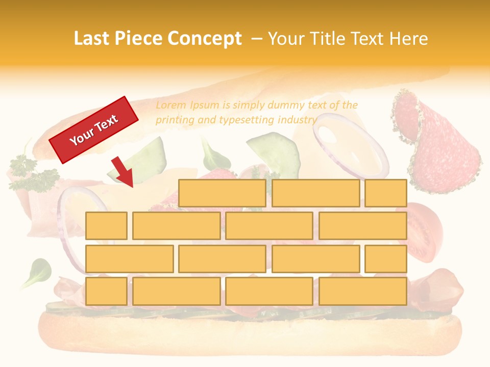 Cucumber Bread Gourmet PowerPoint Template