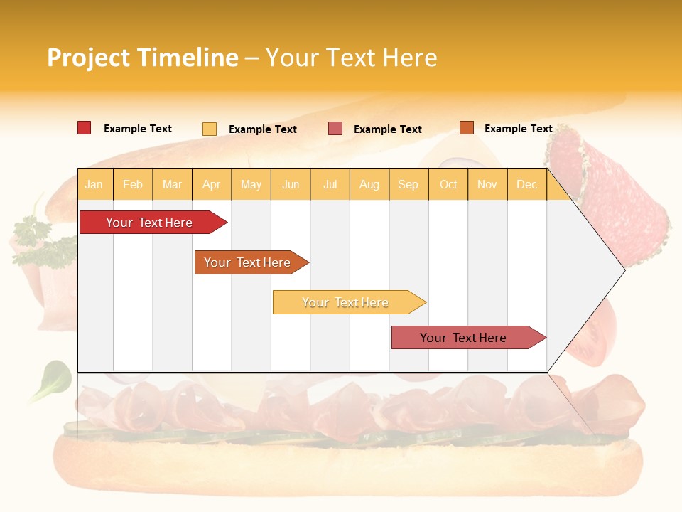 Cucumber Bread Gourmet PowerPoint Template