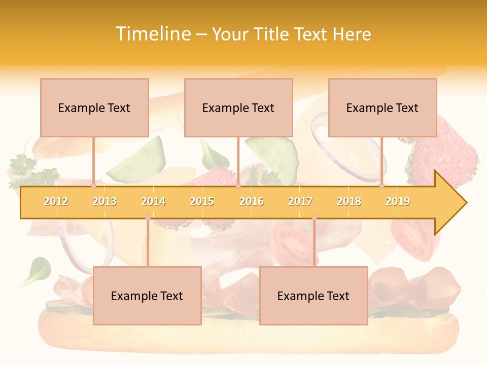 Cucumber Bread Gourmet PowerPoint Template
