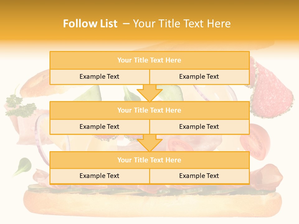 Cucumber Bread Gourmet PowerPoint Template