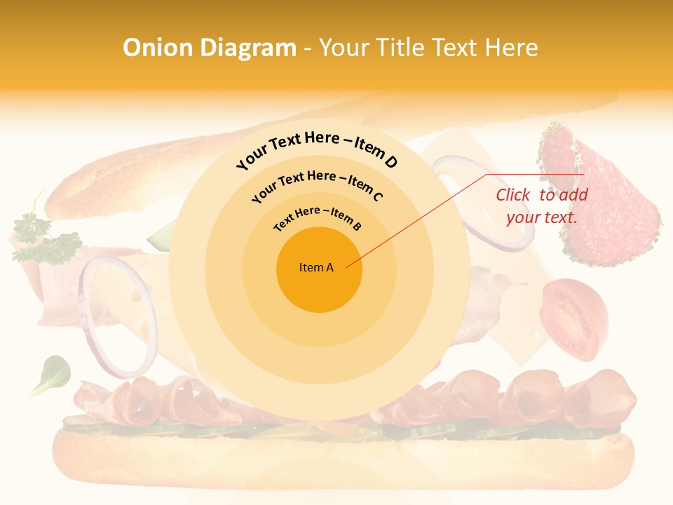 Cucumber Bread Gourmet PowerPoint Template