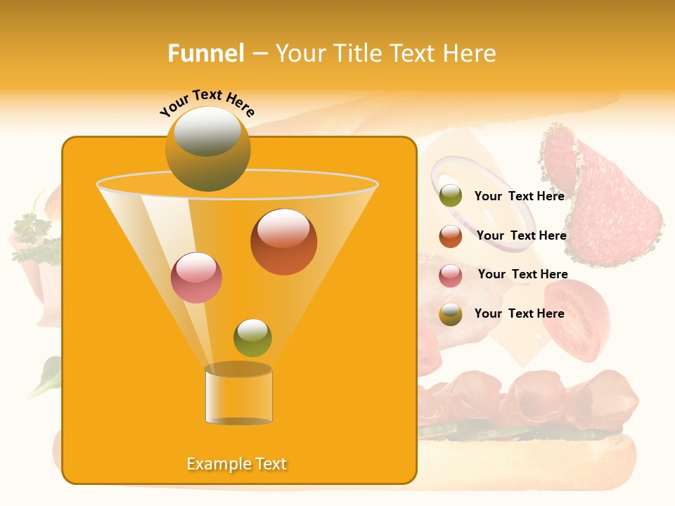 Cucumber Bread Gourmet PowerPoint Template