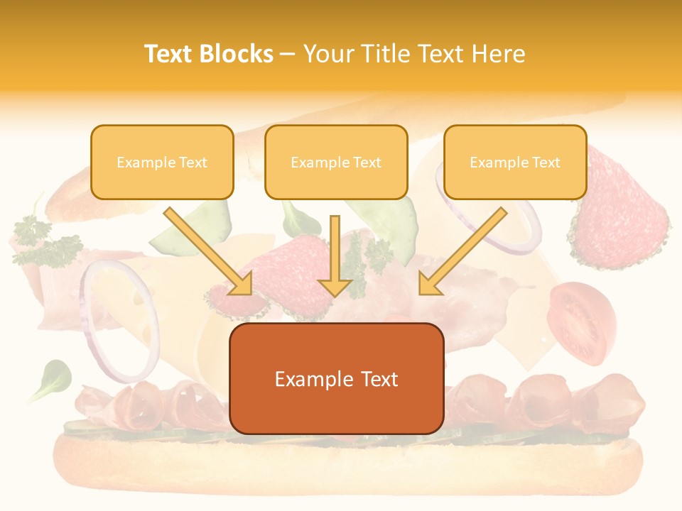 Cucumber Bread Gourmet PowerPoint Template