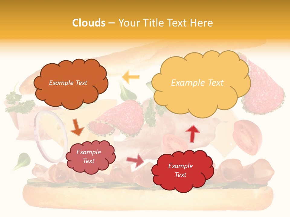Cucumber Bread Gourmet PowerPoint Template