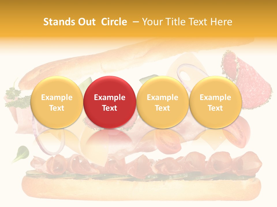 Cucumber Bread Gourmet PowerPoint Template