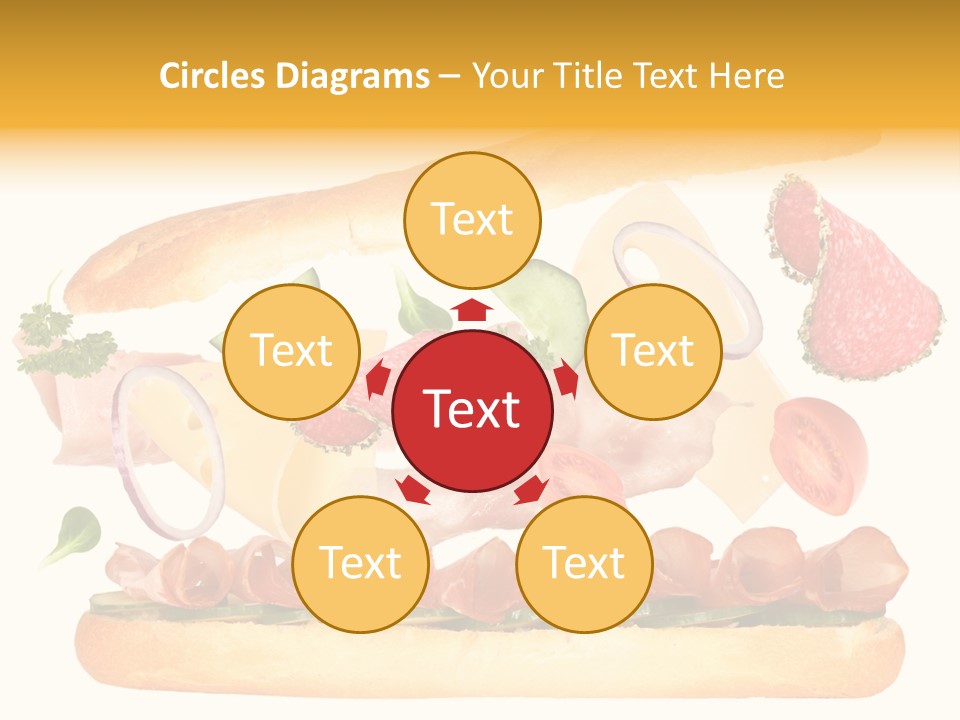 Cucumber Bread Gourmet PowerPoint Template