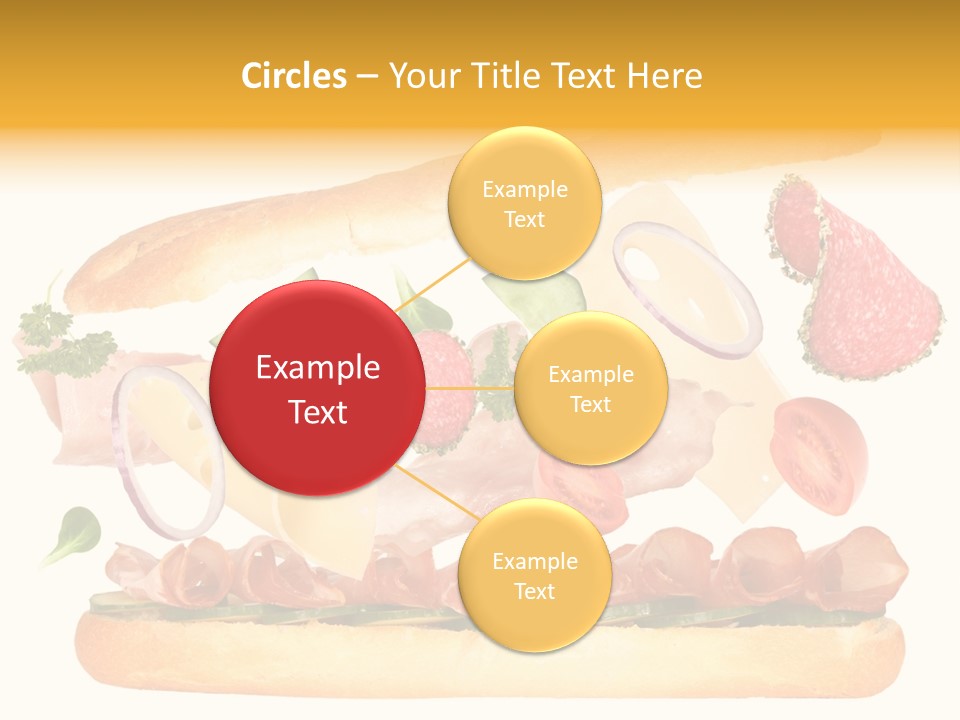 Cucumber Bread Gourmet PowerPoint Template