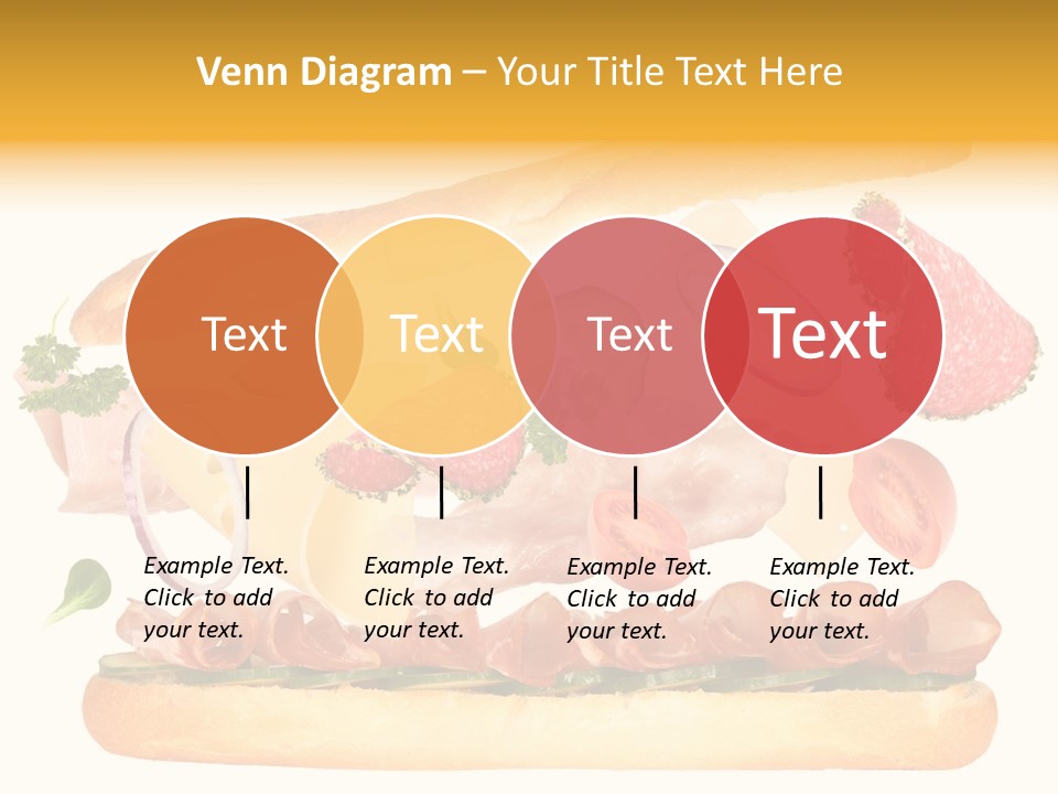 Cucumber Bread Gourmet PowerPoint Template