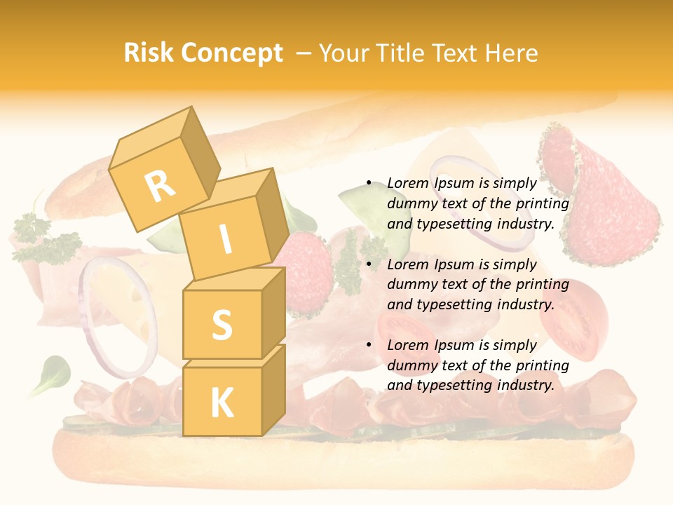 Cucumber Bread Gourmet PowerPoint Template