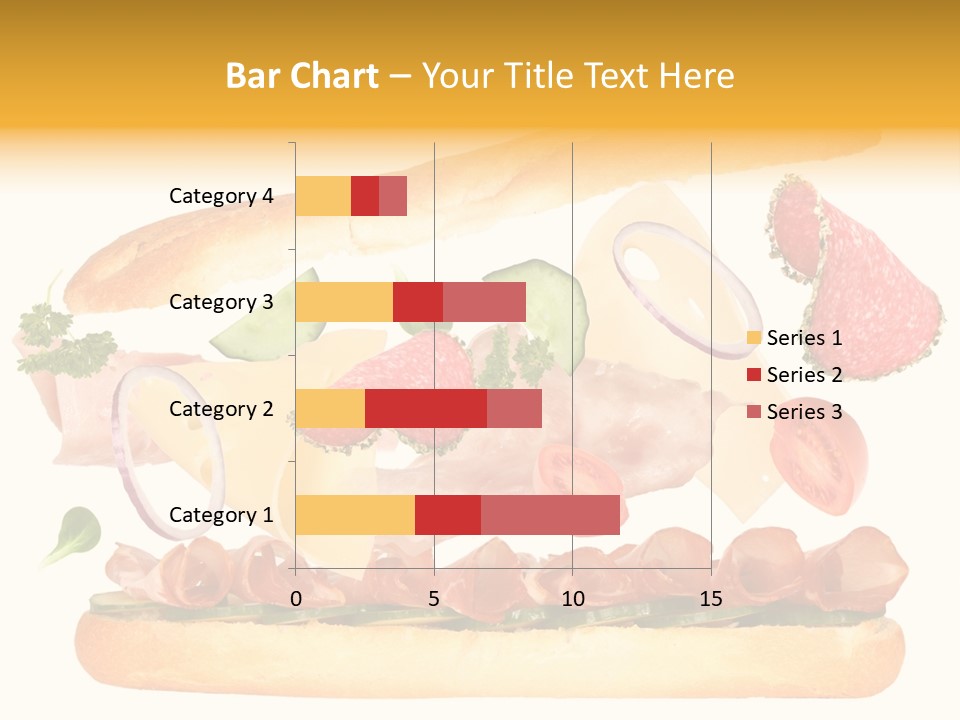 Cucumber Bread Gourmet PowerPoint Template