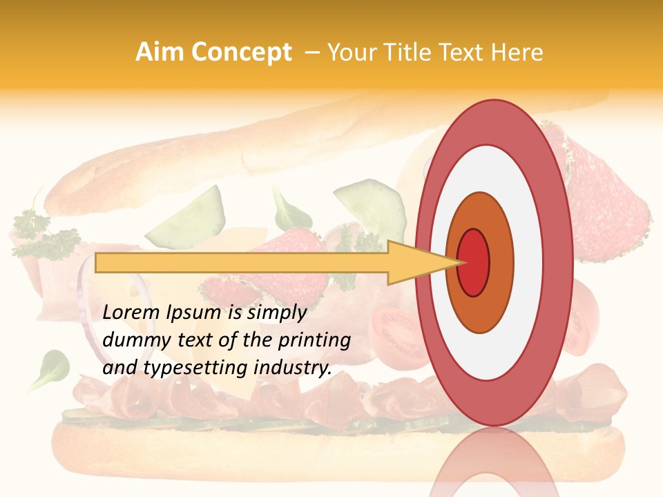 Cucumber Bread Gourmet PowerPoint Template