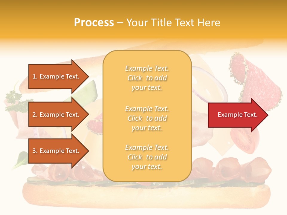 Cucumber Bread Gourmet PowerPoint Template