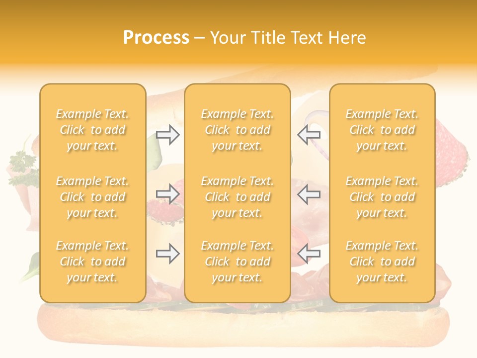 Cucumber Bread Gourmet PowerPoint Template