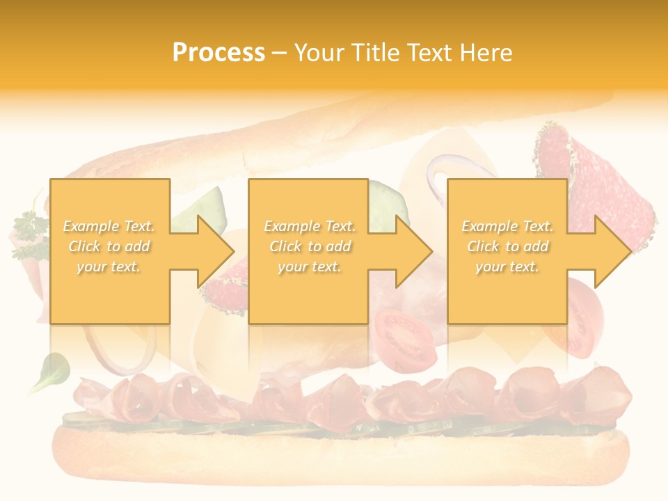 Cucumber Bread Gourmet PowerPoint Template