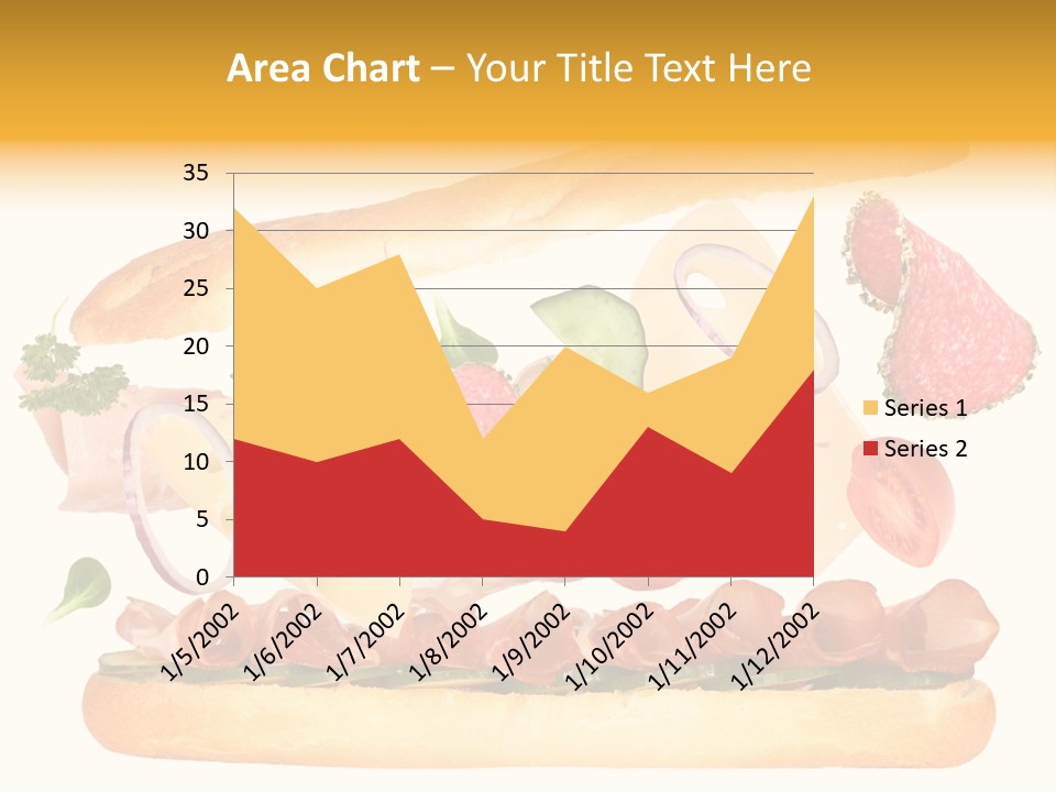 Cucumber Bread Gourmet PowerPoint Template