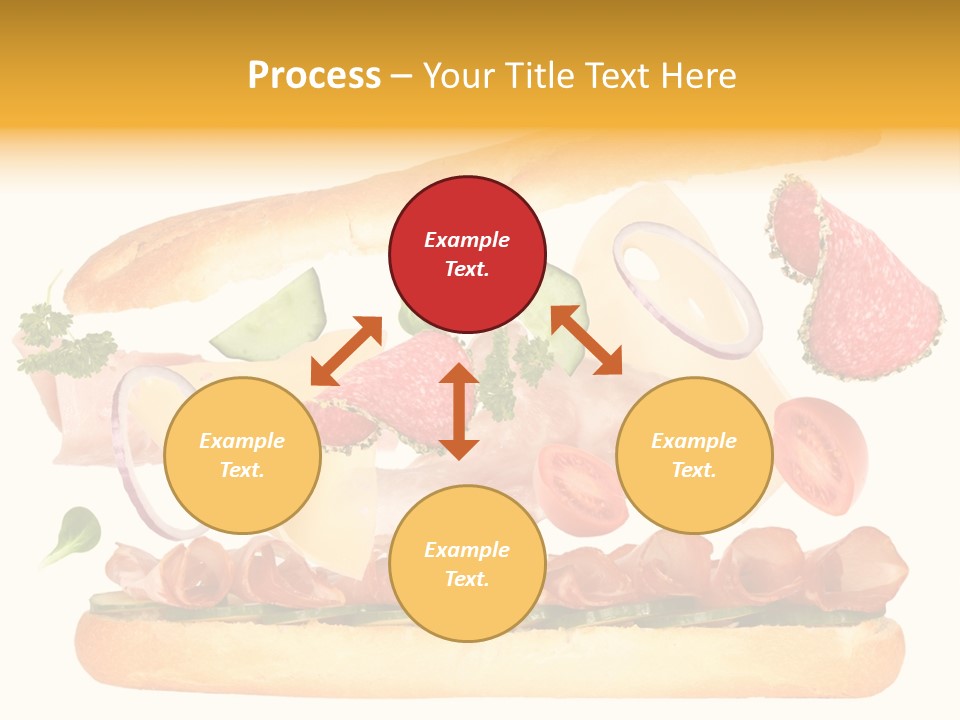 Cucumber Bread Gourmet PowerPoint Template