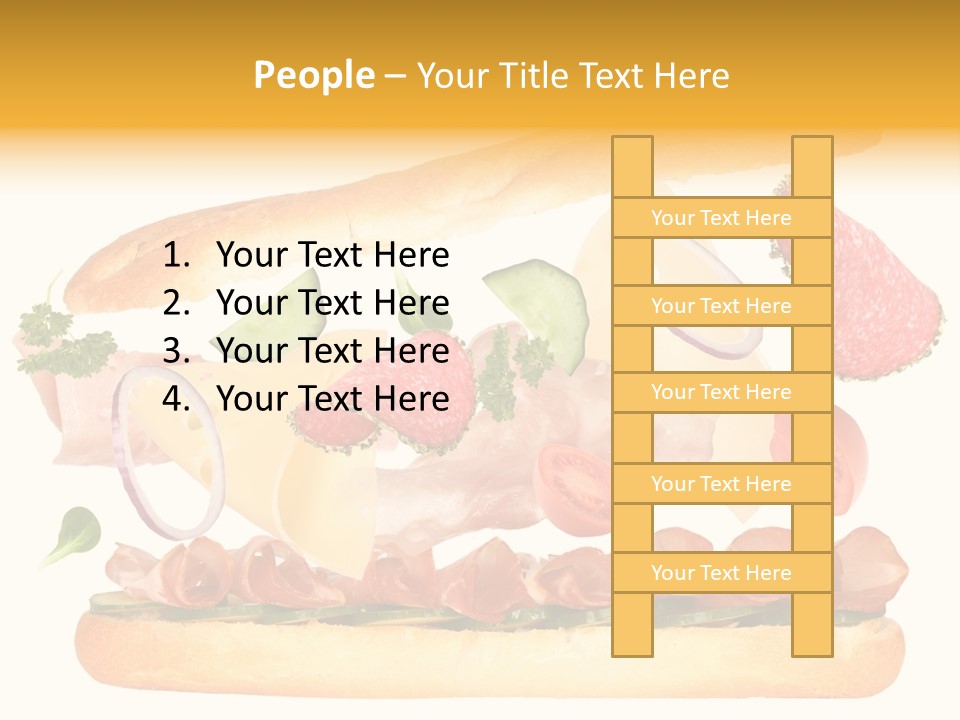 Cucumber Bread Gourmet PowerPoint Template