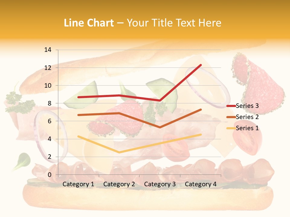 Cucumber Bread Gourmet PowerPoint Template
