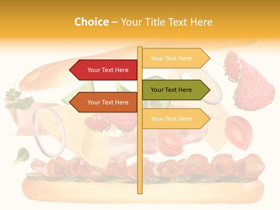 Cucumber Bread Gourmet PowerPoint Template