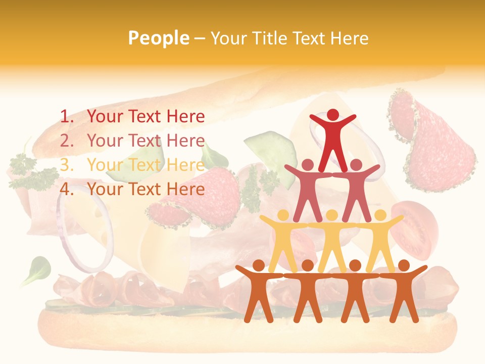 Cucumber Bread Gourmet PowerPoint Template