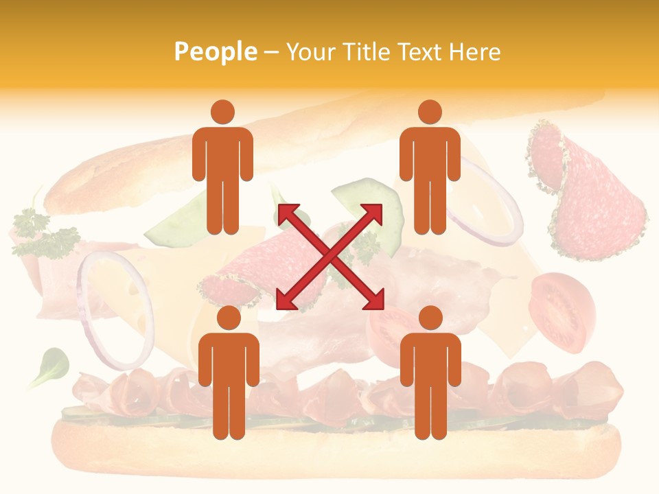 Cucumber Bread Gourmet PowerPoint Template