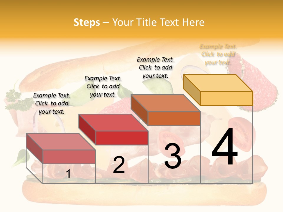 Cucumber Bread Gourmet PowerPoint Template