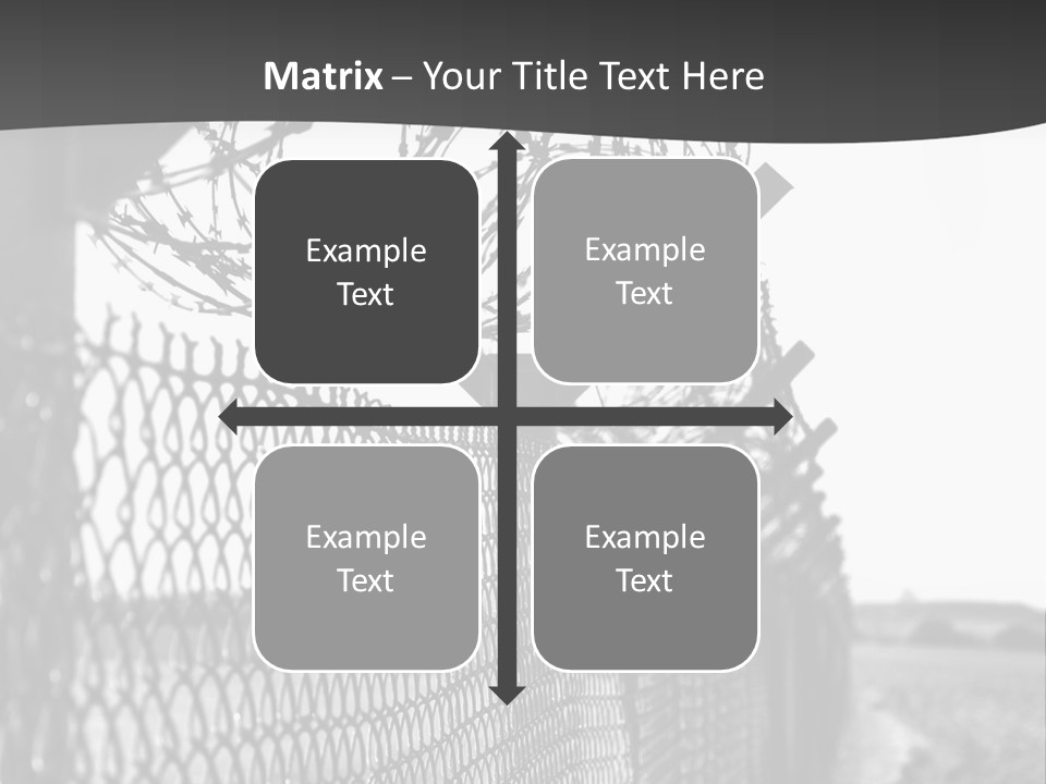 Human Wire Spiral PowerPoint Template