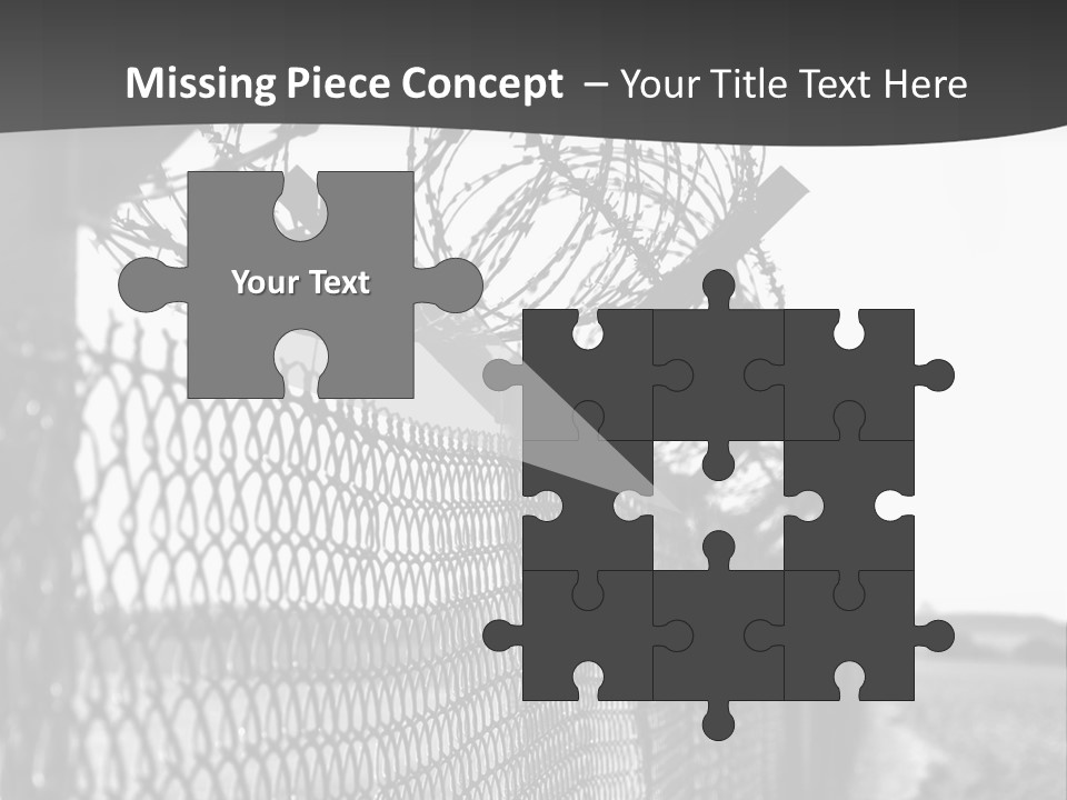 Human Wire Spiral PowerPoint Template