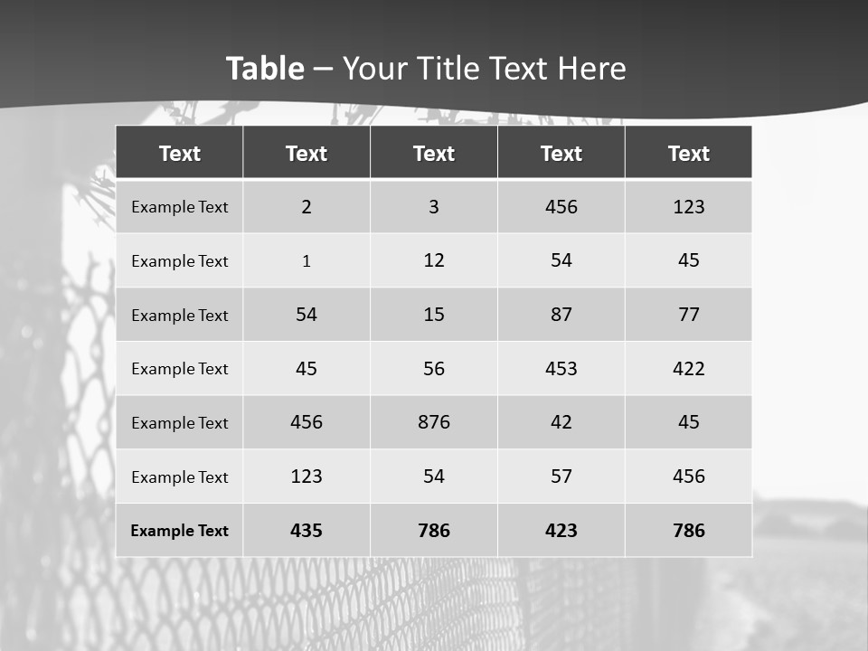 Human Wire Spiral PowerPoint Template