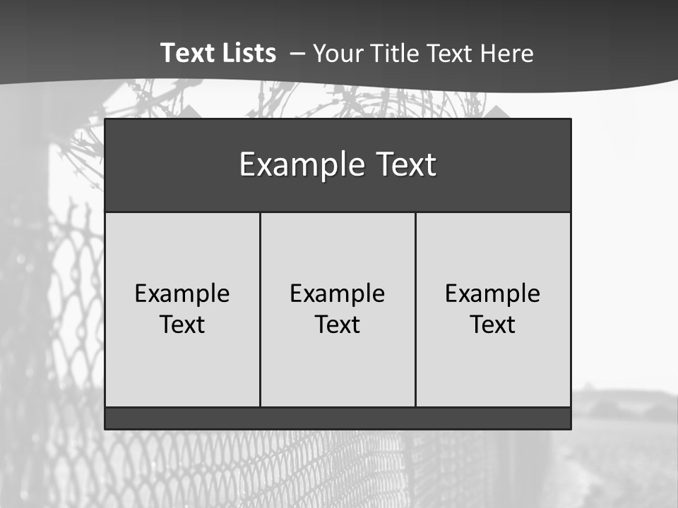 Human Wire Spiral PowerPoint Template
