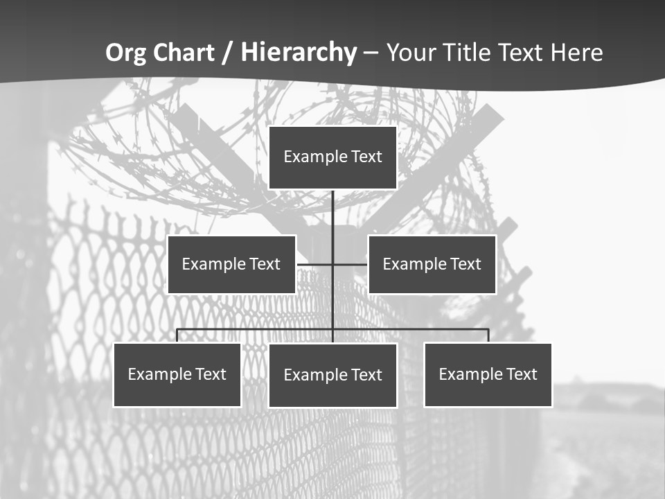 Human Wire Spiral PowerPoint Template