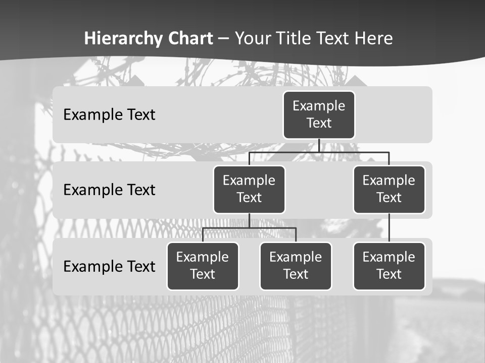 Human Wire Spiral PowerPoint Template