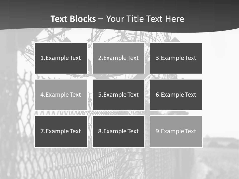 Human Wire Spiral PowerPoint Template