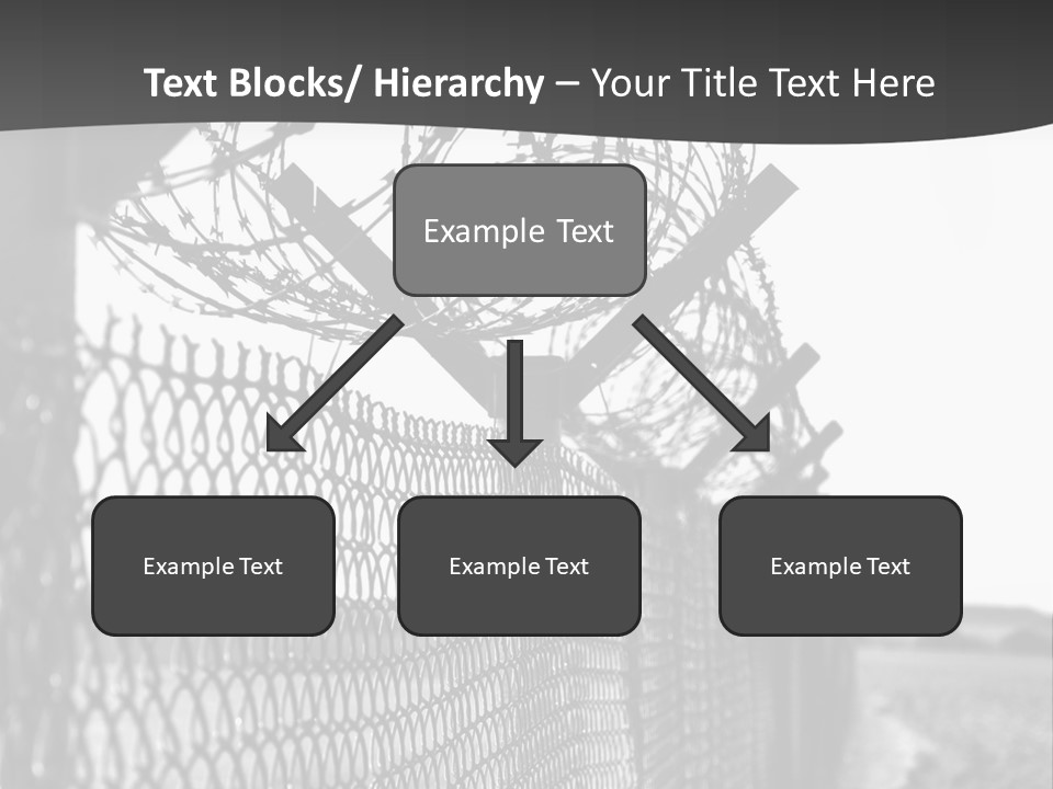 Human Wire Spiral PowerPoint Template