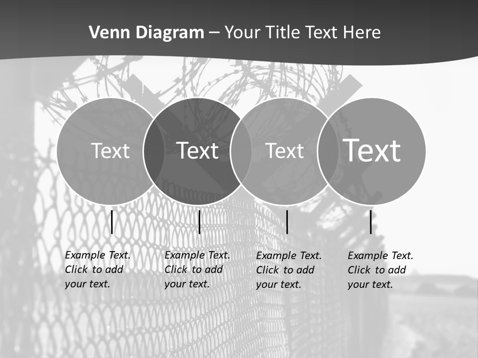 Human Wire Spiral PowerPoint Template