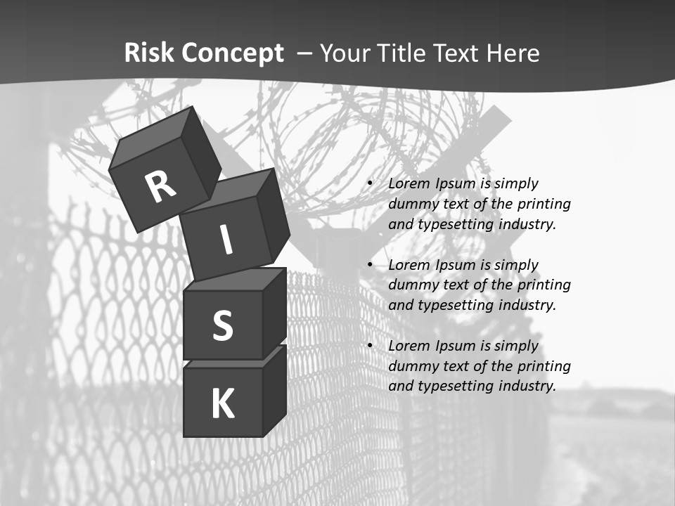 Human Wire Spiral PowerPoint Template