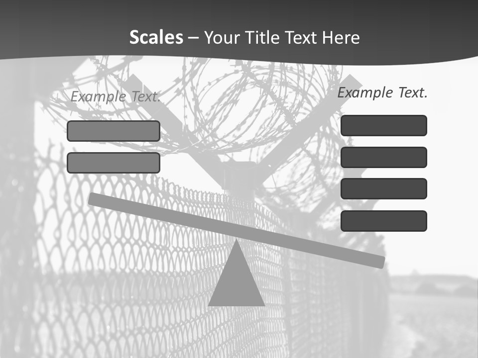 Human Wire Spiral PowerPoint Template